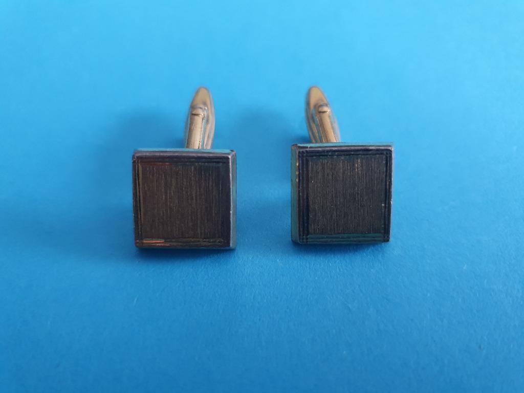 manchetknopen goudkleurig, Handtassen en Accessoires, Manchetknopen, Ophalen, Zo goed als nieuw, Overige materialen, Verguld