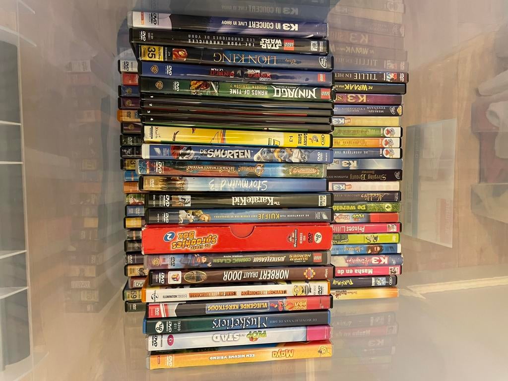 60 kinder- DVD,s, Enlèvement, Utilisé