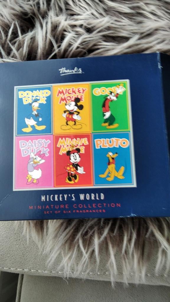 Miniatuur parfumflesjes Mickey 's World, Ophalen of Verzenden, Miniatuur
