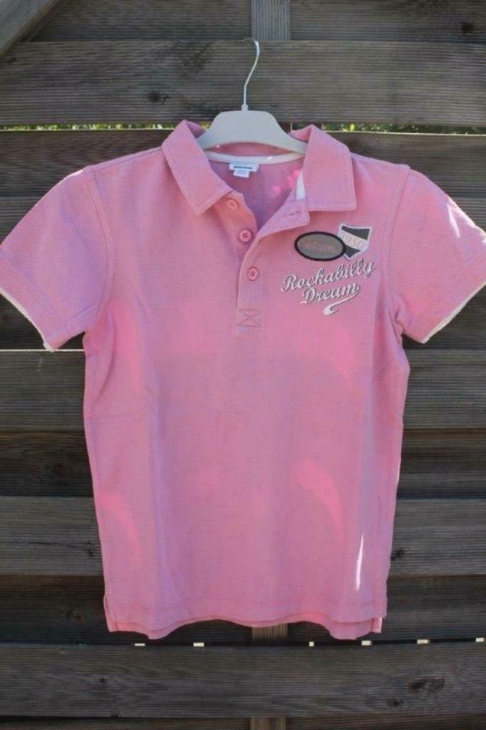 Polo Vertbaudet rose (8 ans), Enlèvement ou Envoi, Utilisé, Garçon, Autres types