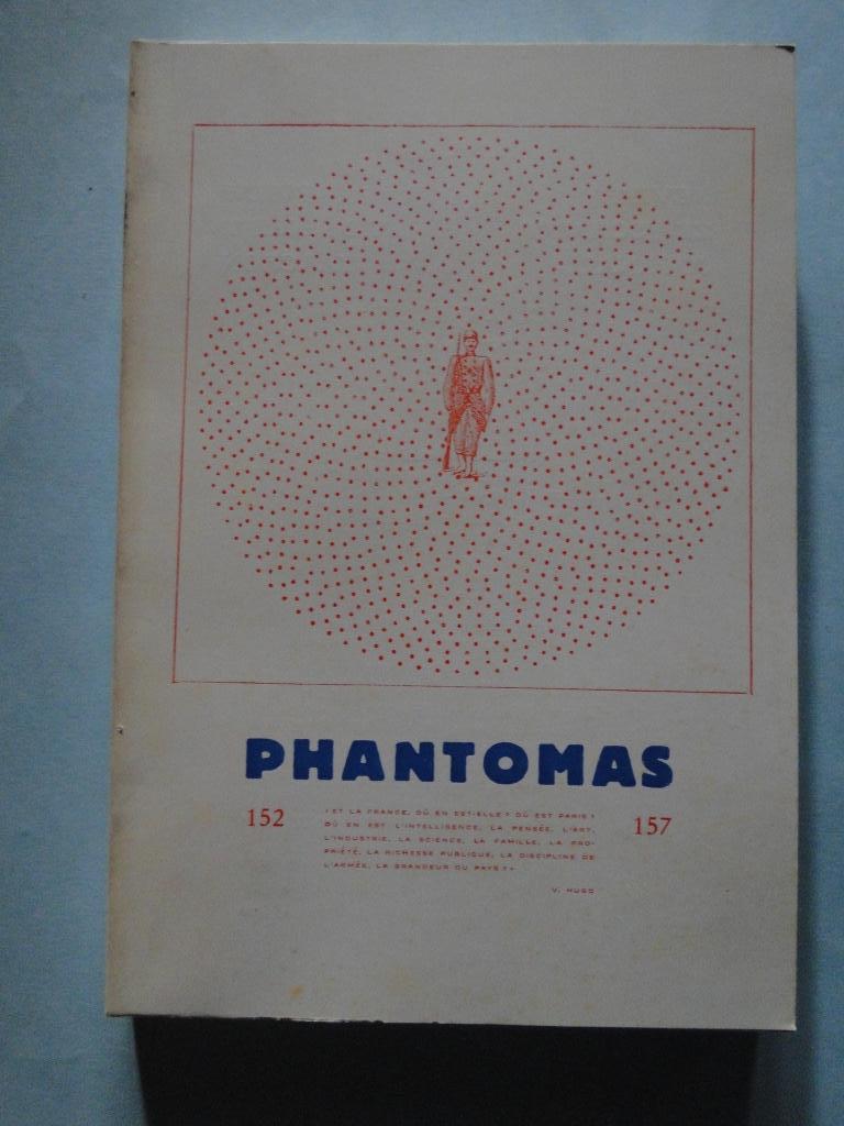 Phantomas 152 - 157 24*année - 1978, Antiquités & Art, Envoi