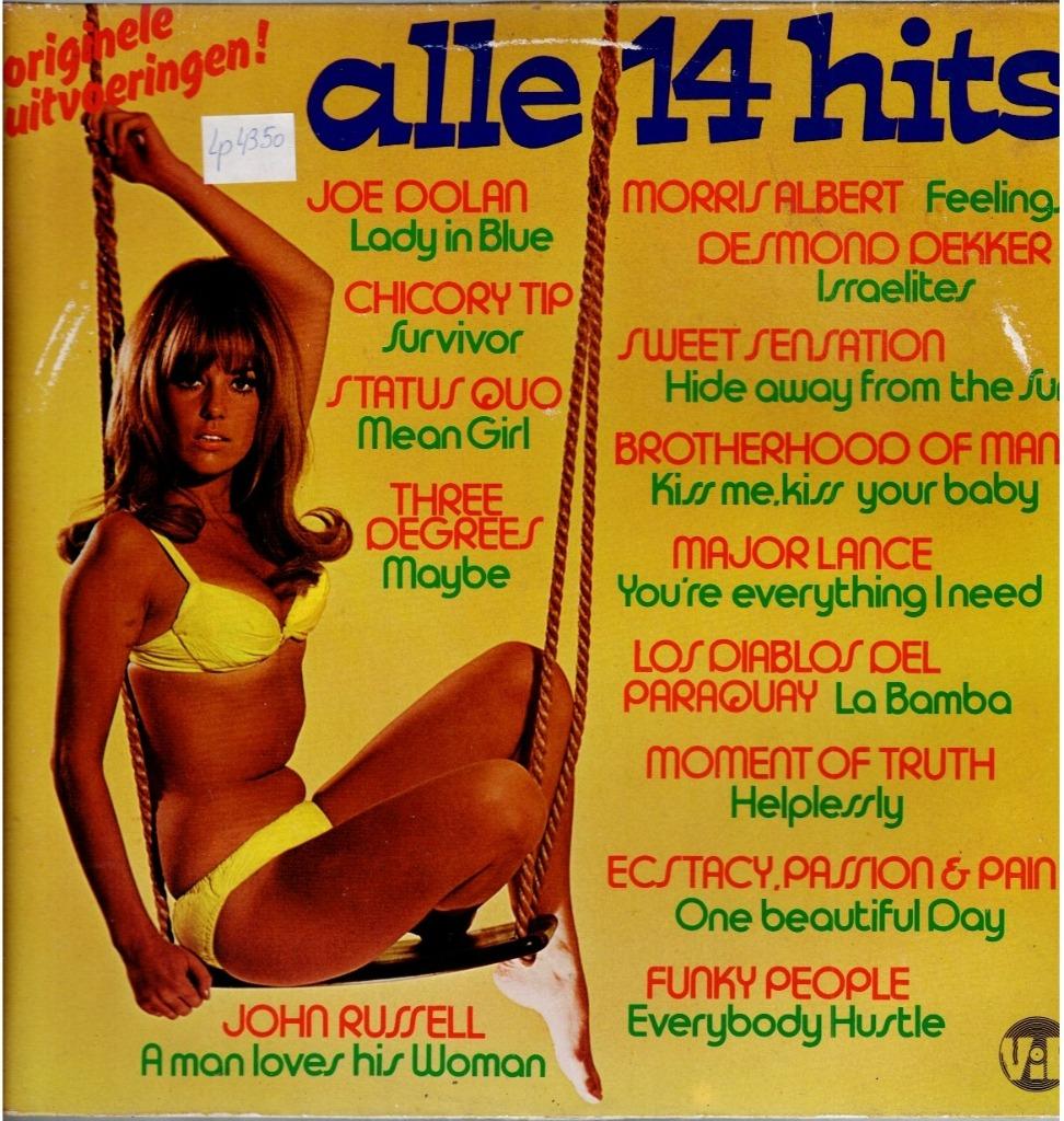 Vinyl, LP    -   Alle 14 Hits, Ophalen, Overige formaten