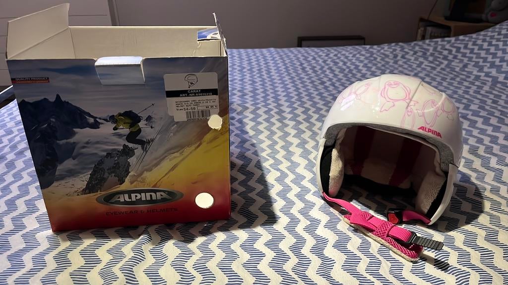 Skihelm Alpina 54-58 398gr, Ophalen of Verzenden, Gebruikt