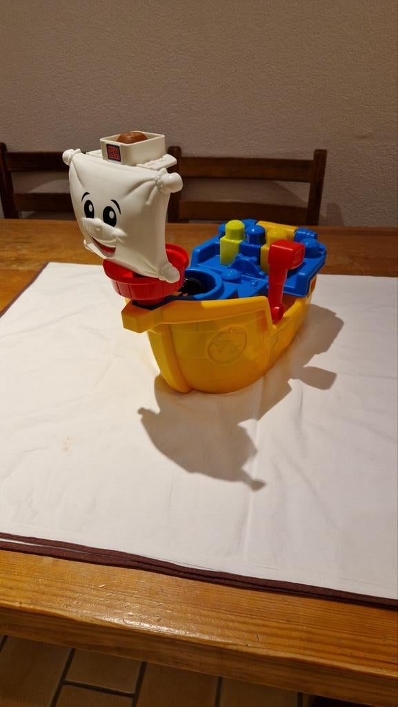 Bateau Pirate Mega Bloks First Builders, Enlèvement, Comme neuf