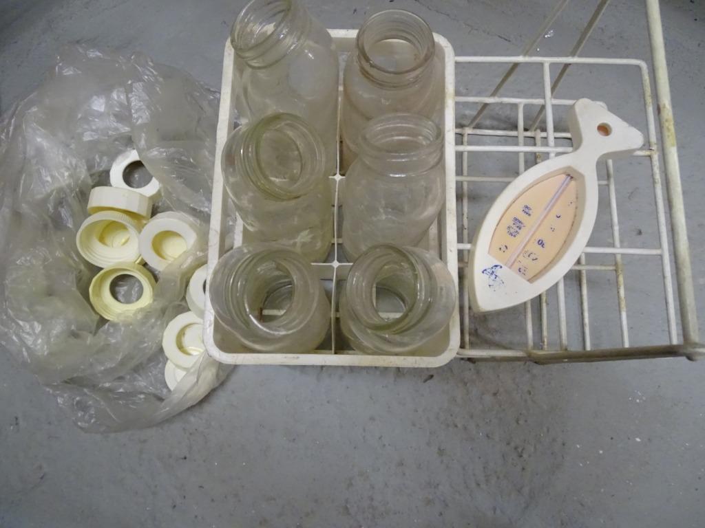 papflessen vintage, Kinderen en Baby's, Ophalen, Gebruikt, Flessen- of potjesverwarmer