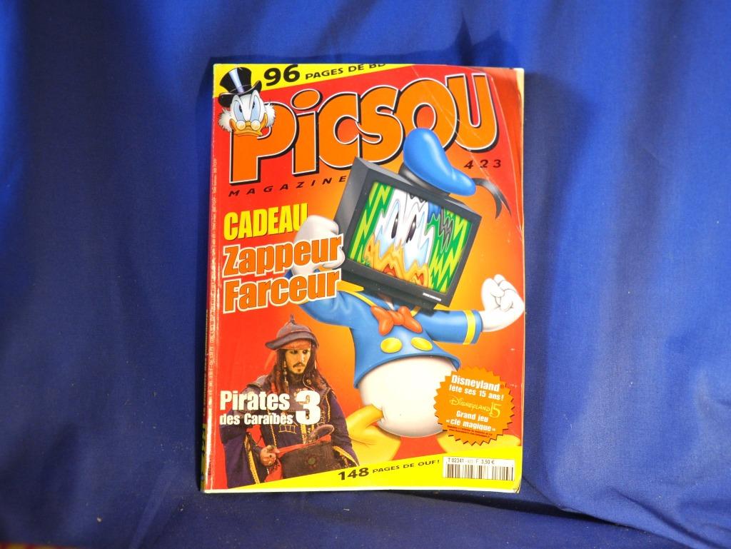 revue bd picsou magasine 423 (x2021), Enlèvement ou Envoi, 1960 à 1980, Journal ou Magazine