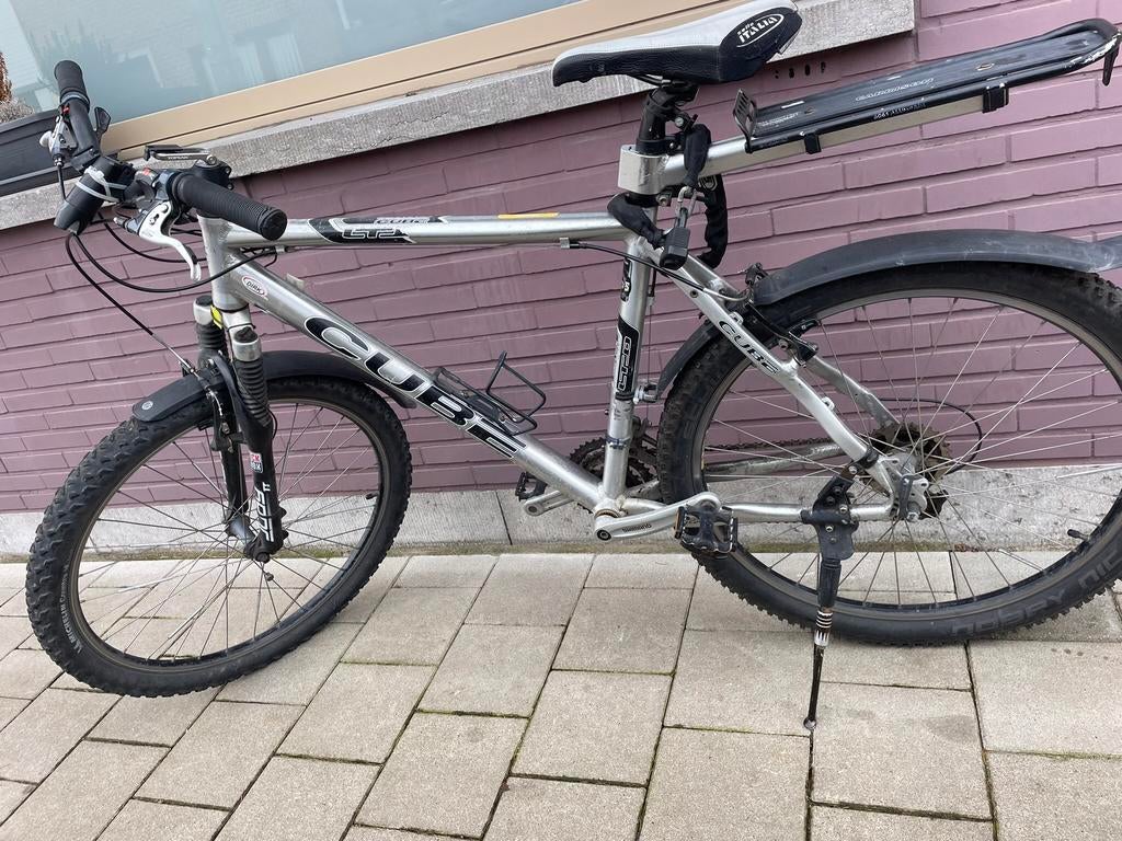 Mountainbike Cube, rijdt heel soepel, spatbord en bagagedr, Gebruikt, 57 cm of meer, Hardtail, Heren