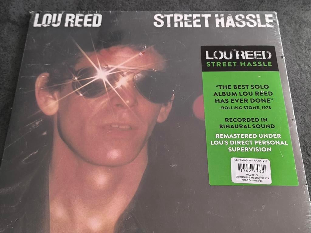 Lou Reed, Street Hassle, nieuw in verpakking., Cd's en Dvd's, Ophalen of Verzenden, Nieuw in verpakking