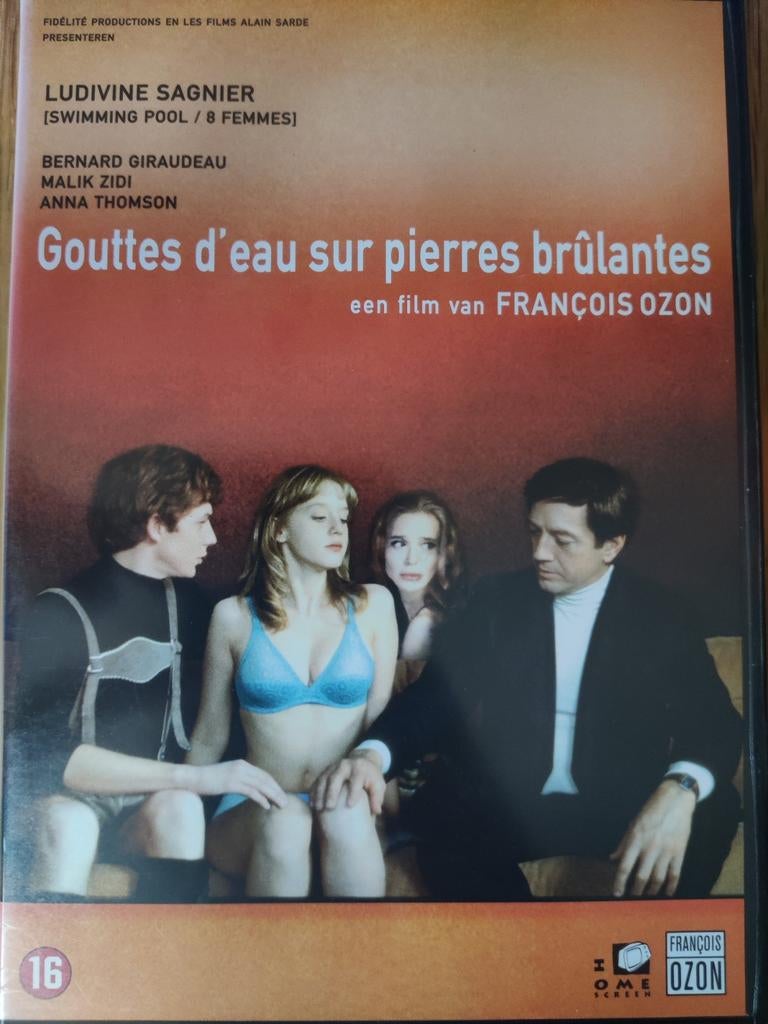 Gouttes d'eau sur pierres brulantes (Francois Ozon) DVD, Enlèvement ou Envoi