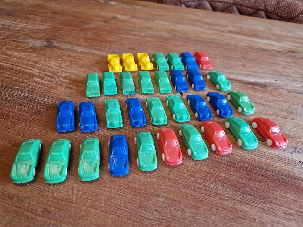 Vintage Penny toys margarine kunstof auto, Ophalen of Verzenden, Auto