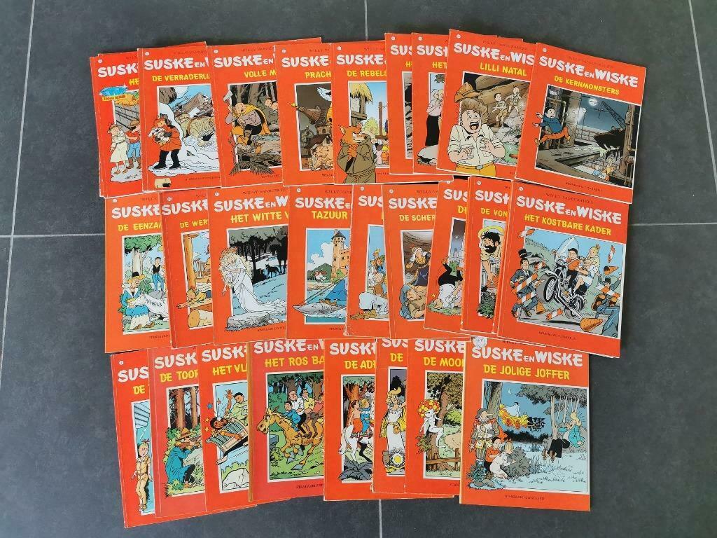 Suske en Wiske strips aan 1.25Euro, Meerdere stripboeken, Ophalen of Verzenden, Gelezen, Willy Vandersteen