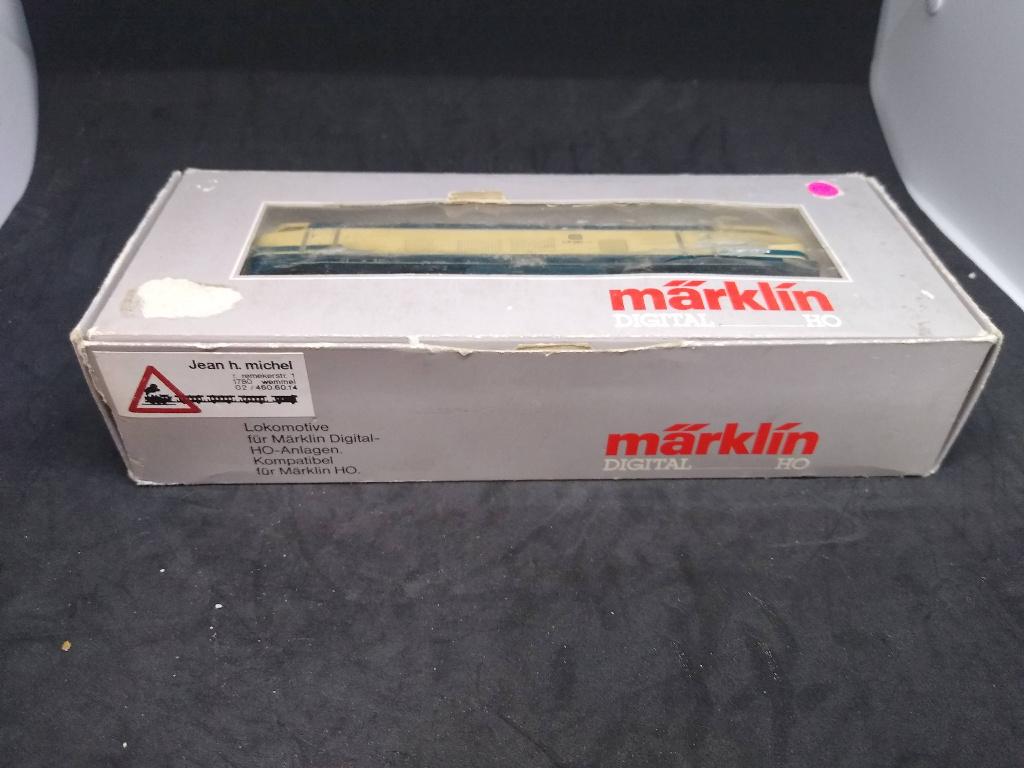Märklin 3674 H0 Diesellocomotief BR 216 van de DB, Wisselstroom, Locomotief, Verzenden, Zo goed als nieuw
