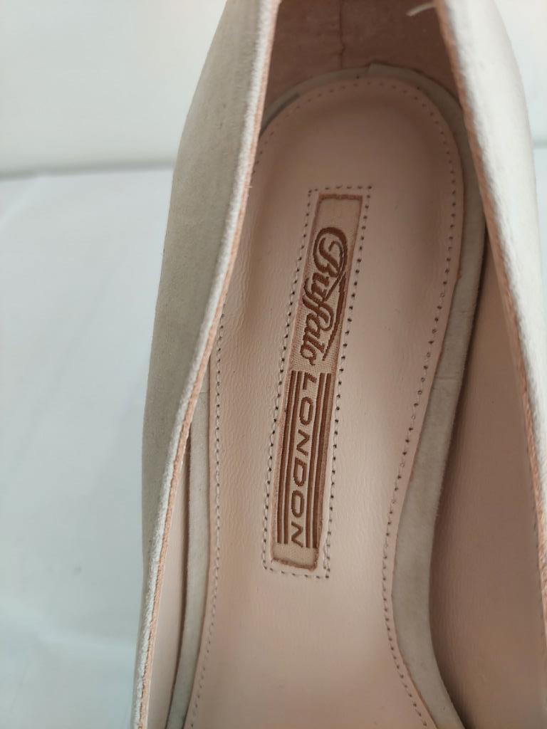 142C* BUFFALO LONDON sexy escarpins beige cuir (39), Neuf, Beige, Escarpins, Buffalo