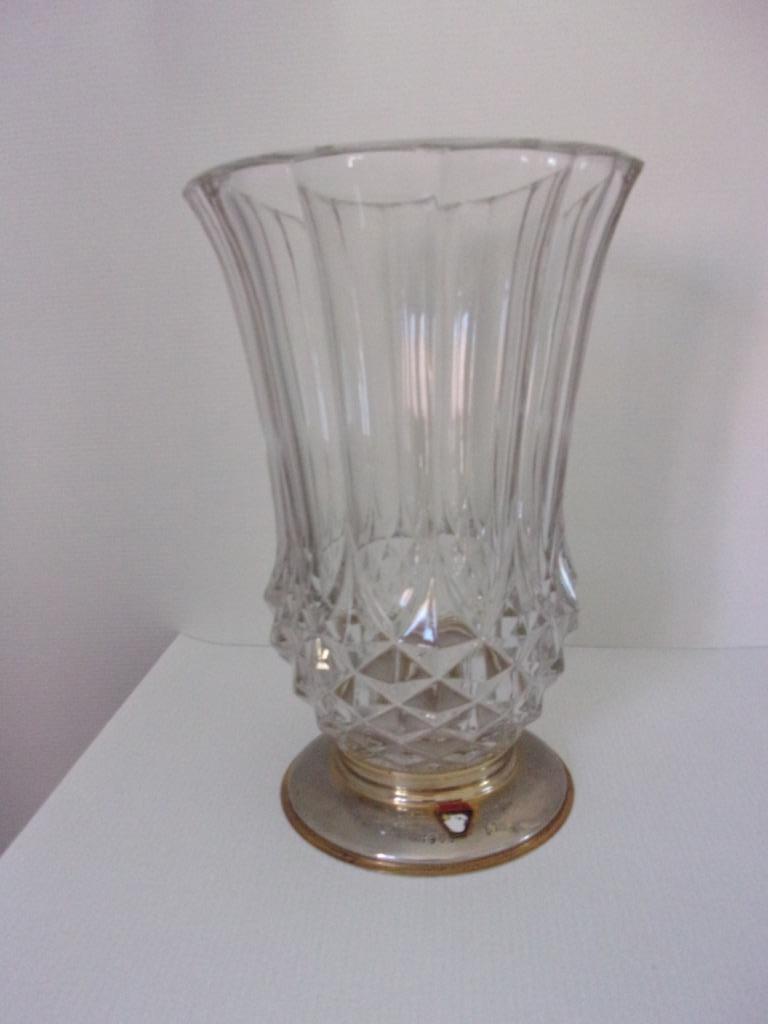 vase/coupe en cristal vintage, Enlèvement ou Envoi