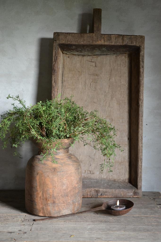 Oude Nepalese pot, Maison & Meubles, Accessoires pour la Maison | Vases, Neuf, Autres couleurs, Moins de 50 cm, Autres matériaux