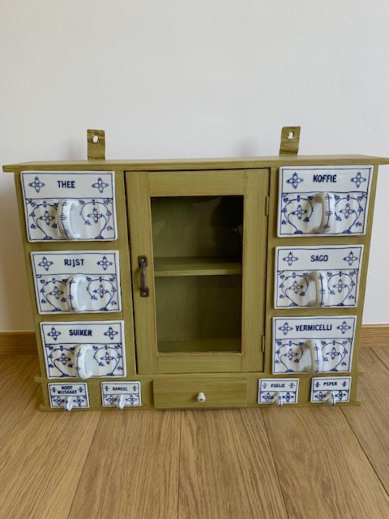 Armoire suspendue/étagère avec glissières de rangement, Antiquités & Art, Enlèvement
