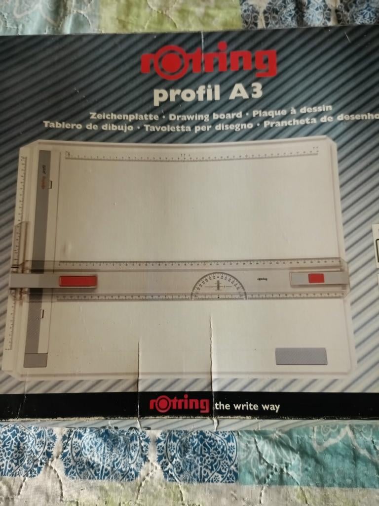 Rotring tekenplaat, Hobby en Vrije tijd, Tekenen, Ophalen of Verzenden, Zo goed als nieuw