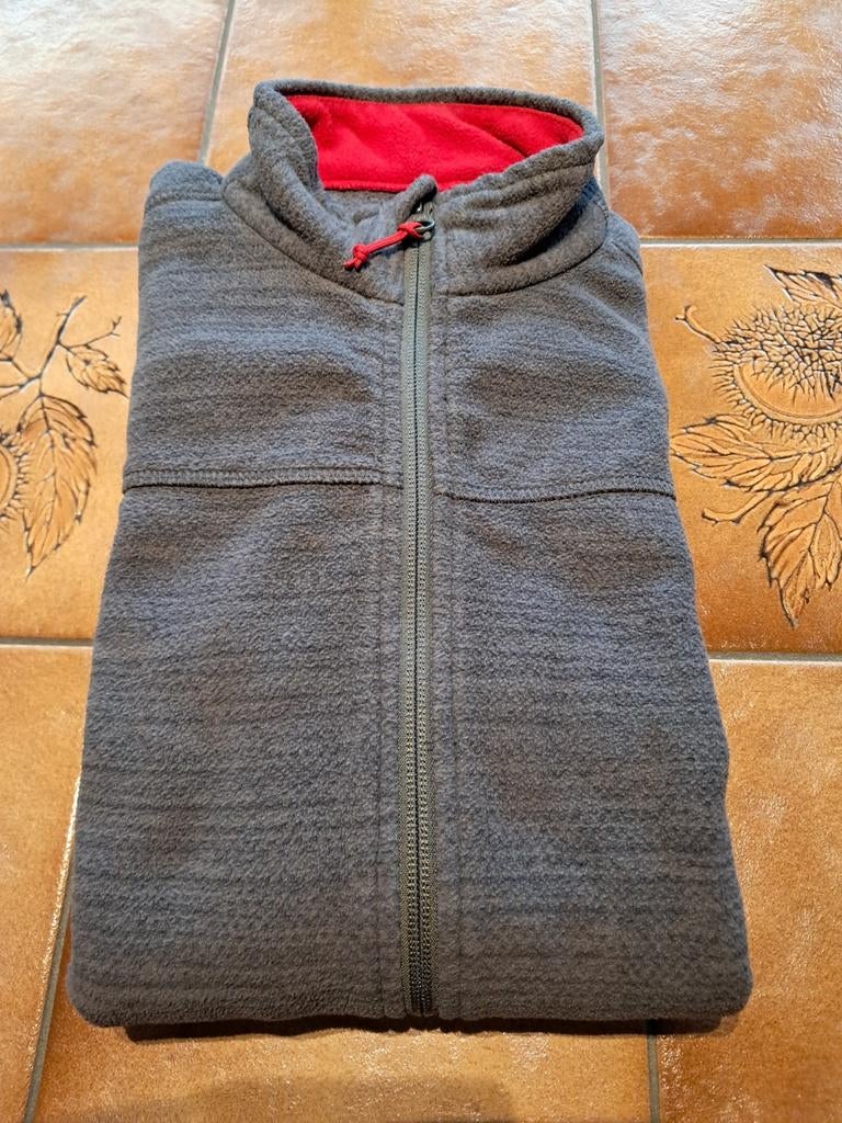 Polar grijs en rood Quechua 170, Quechua, Trui of Vest, Ophalen of Verzenden, Zo goed als nieuw