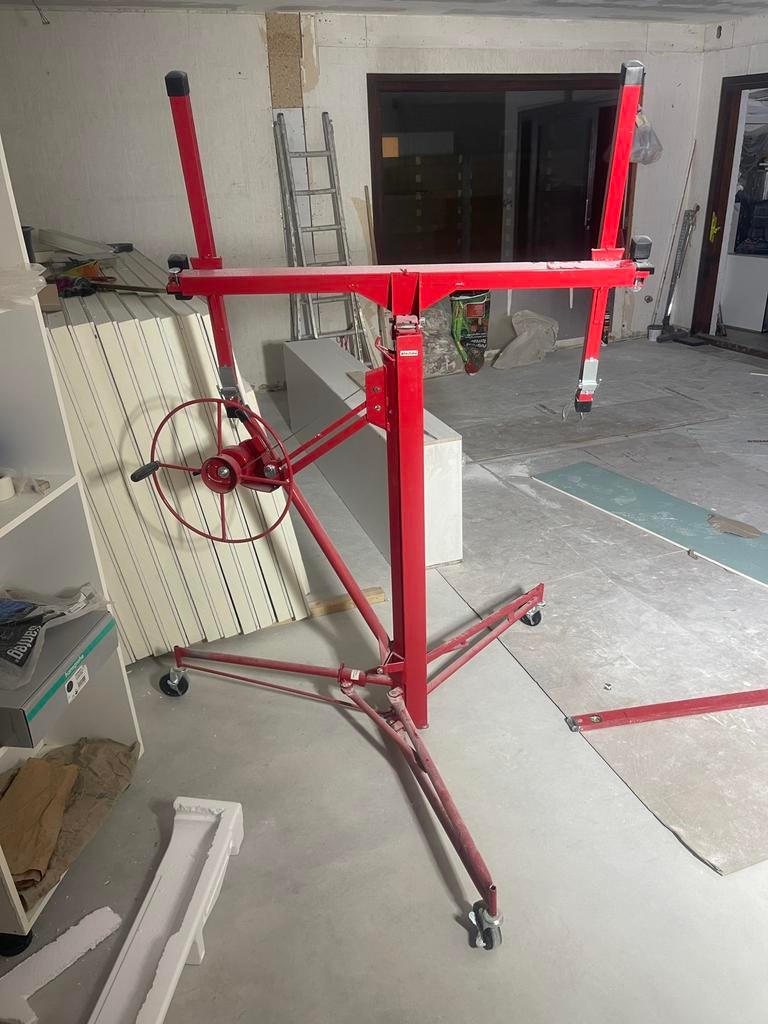 Te huur platen lift voor gyproc, osb of andere platen, Ophalen