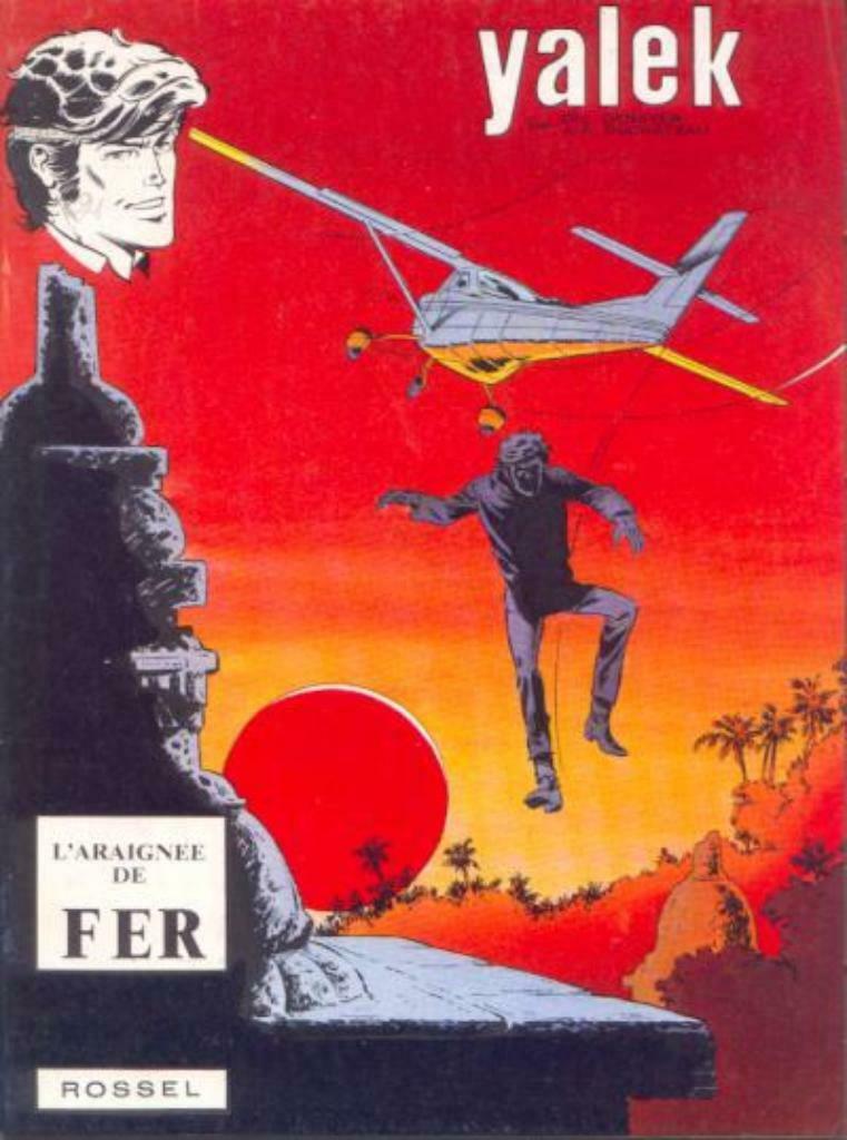 Yalek,L'araignée de fer, Première édition, Une BD, Enlèvement, Utilisé