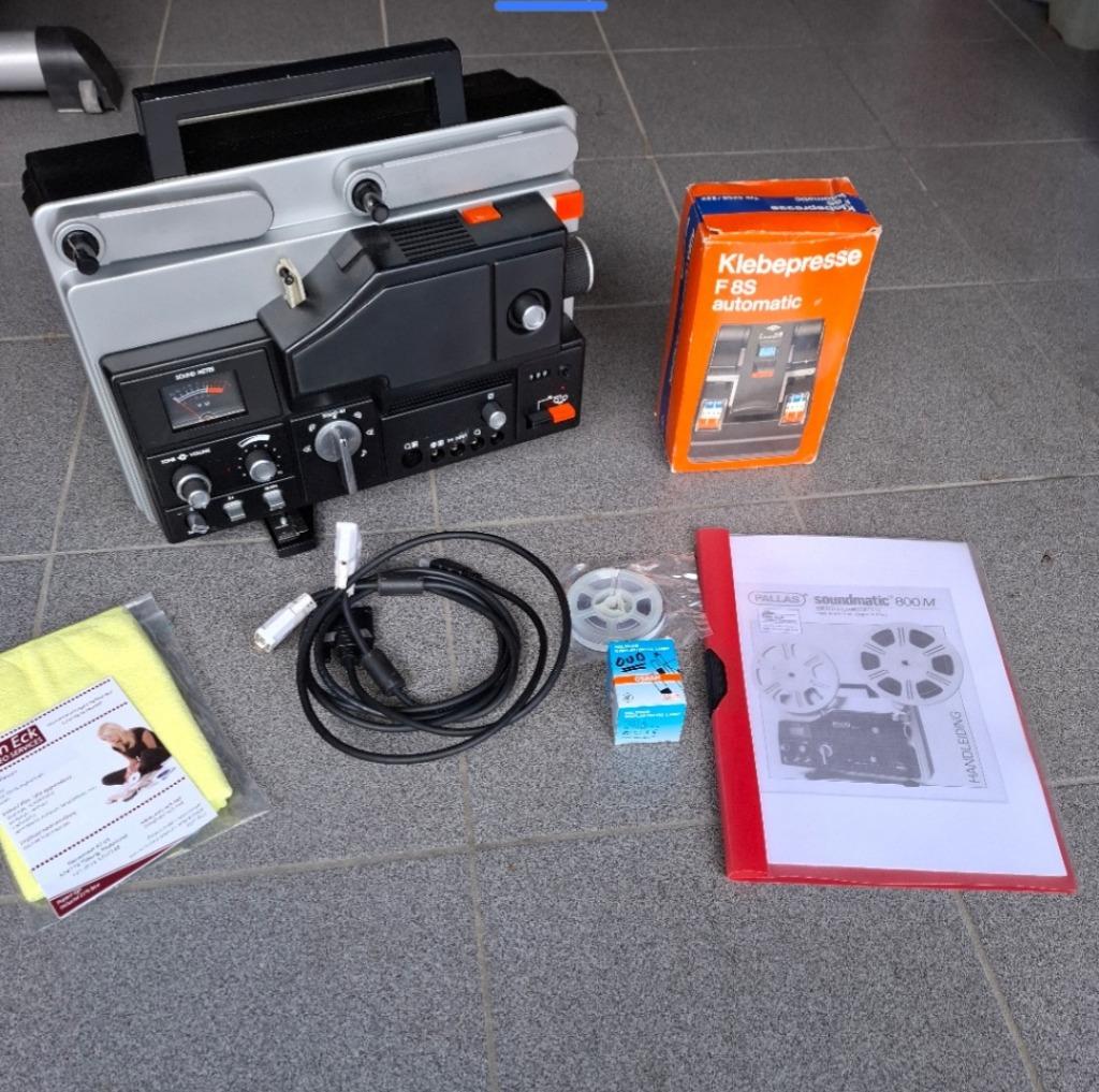 Filmprojector 8mm, Ophalen