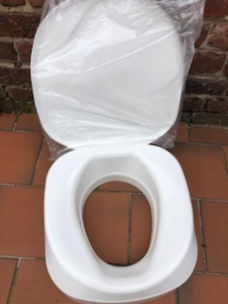 WC VERHOGING VAN 10 CM AQUATEC 90 MET DEKSEL, Ophalen, Nieuw