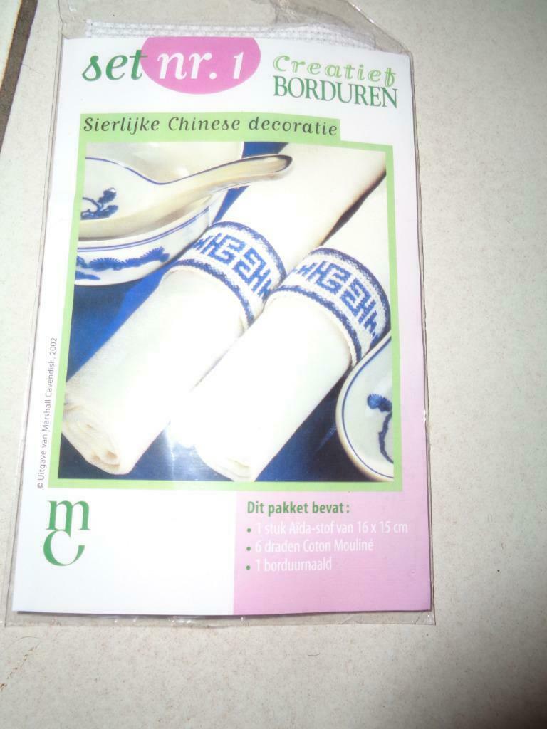 handwerksetje kruisjessteek, Hobby en Vrije tijd, Ophalen of Verzenden, Nieuw
