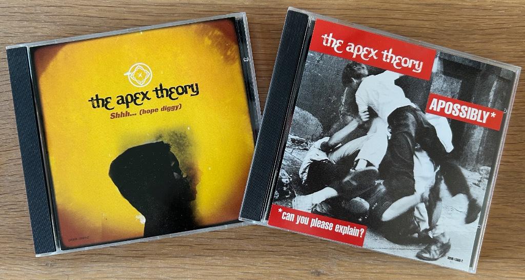 APEX THEORY - Apossibly & Shhh... (hope diggy) (2 CDs), Ophalen of Verzenden, Zo goed als nieuw, Poprock