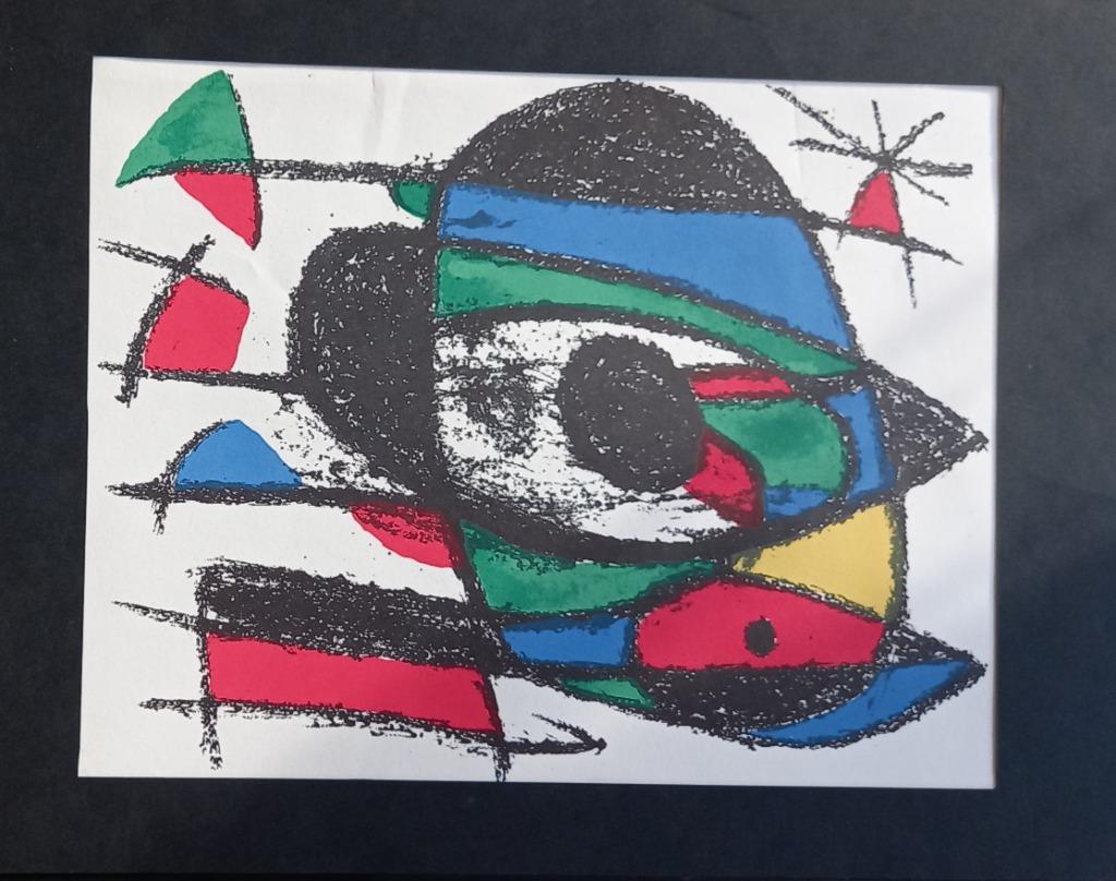 Lithografie Joan Miro, Antiek en Kunst, Kunst | Litho's en Zeefdrukken, Ophalen of Verzenden