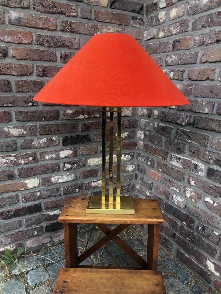 hollywood regency style tafellamp DEKNUDT/WILLY RIZZO, Comme neuf, Enlèvement, Autres matériaux, 50 à 75 cm