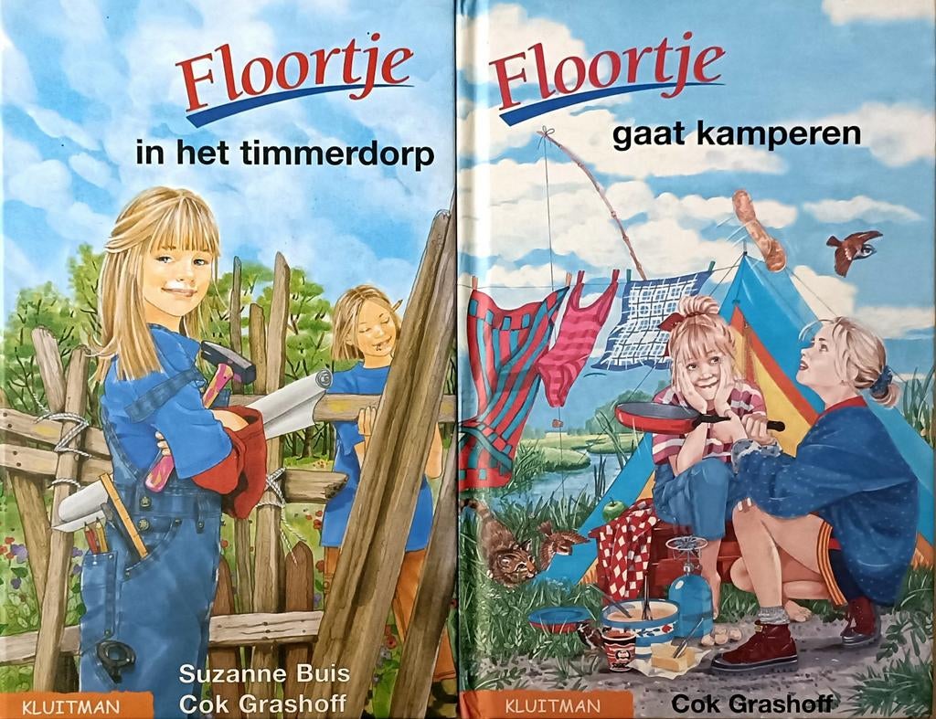 Cok Grashoff - Floortje gaat kamperen, Boeken, Ophalen of Verzenden, Cok Grashoff
