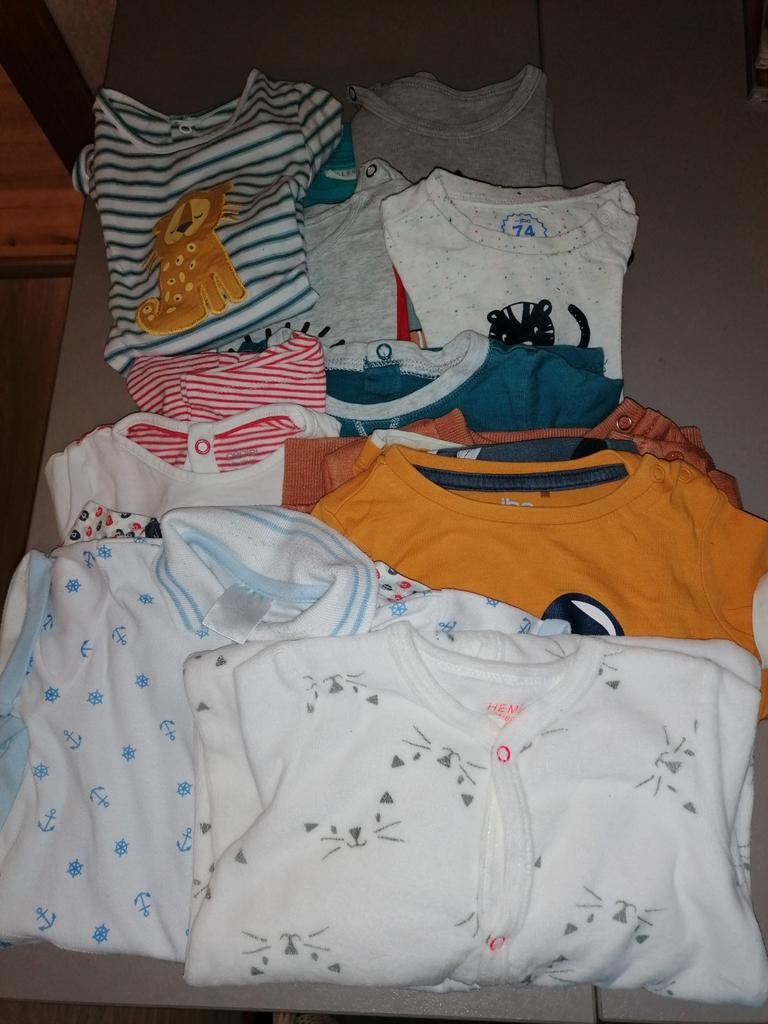 Pakket Jongens kleding maat 74, Ophalen, Zo goed als nieuw, Maat 74