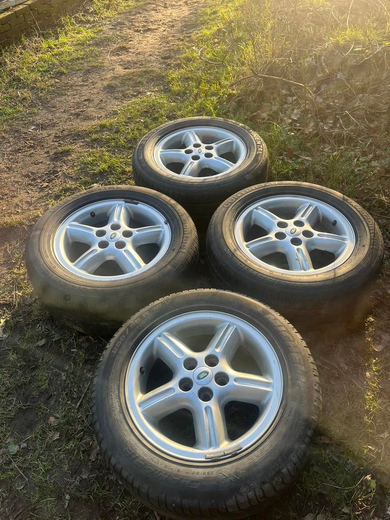 Set Velgen Discovery 2 Land Rover, Auto-onderdelen, Banden en Velgen, 18 inch, Ophalen of Verzenden, Band(en), Zomerbanden