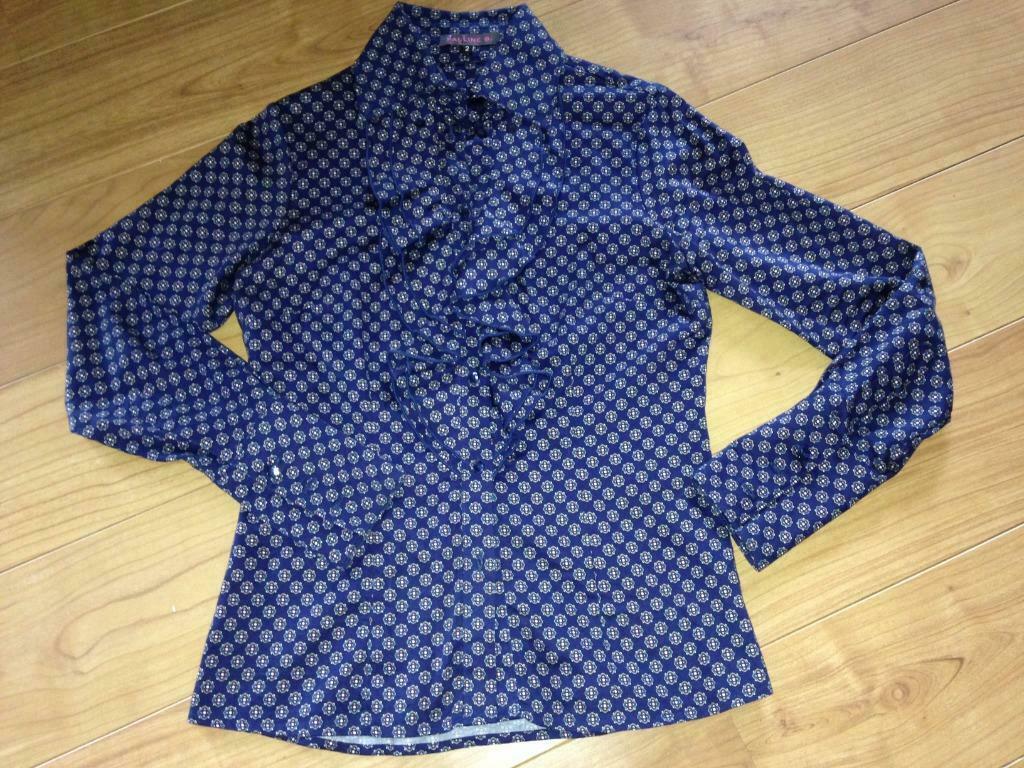 Knappe blouse Pauline B maat 2 (36-38), Ophalen of Verzenden, Zo goed als nieuw, Maat 36 (S), Blauw