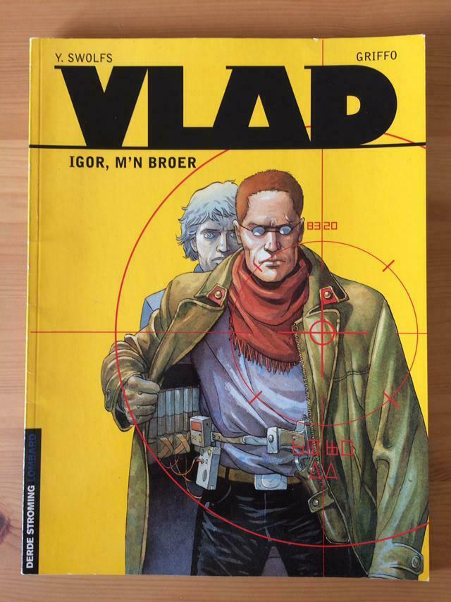 Vlad 1 Igor, m’n broer Yves Swolfs Griffo Lombard uitgaven, Boeken, Eén stripboek, Ophalen of Verzenden, Zo goed als nieuw, Yves Swolfs