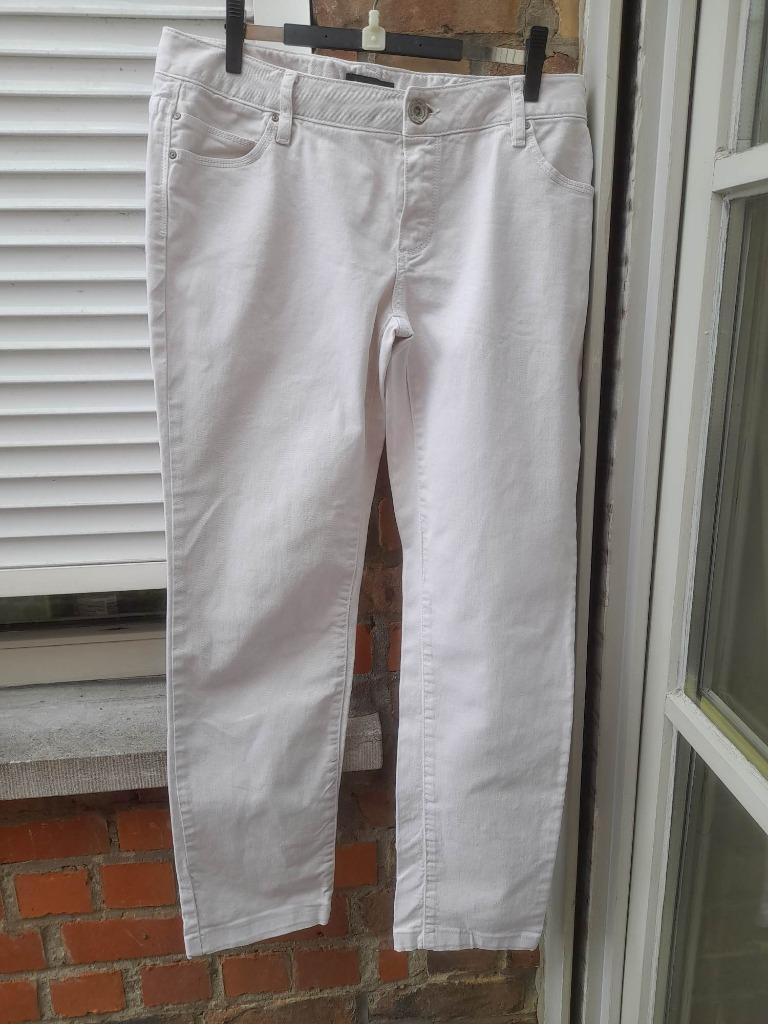 Jeans beiges pour femmes de la marque 'Massimo Dutti', taill, Taille 38/40 (M), Beige, Longs, Porté