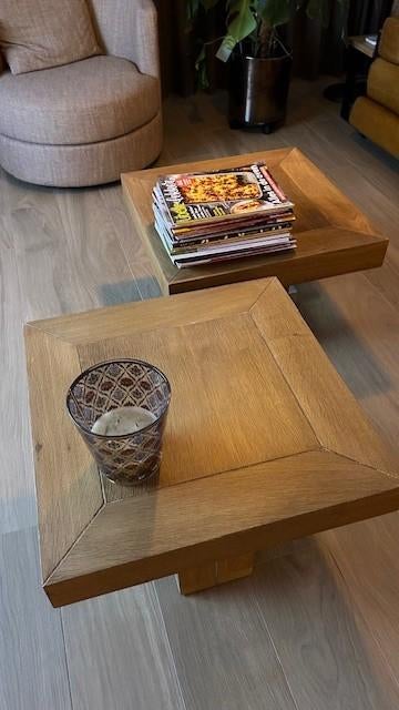 Ensemble de table basse  — T&T Design, Maison & Meubles, Tables | Tables de salon, Moins de 50 cm, 50 à 100 cm, Carré, Enlèvement