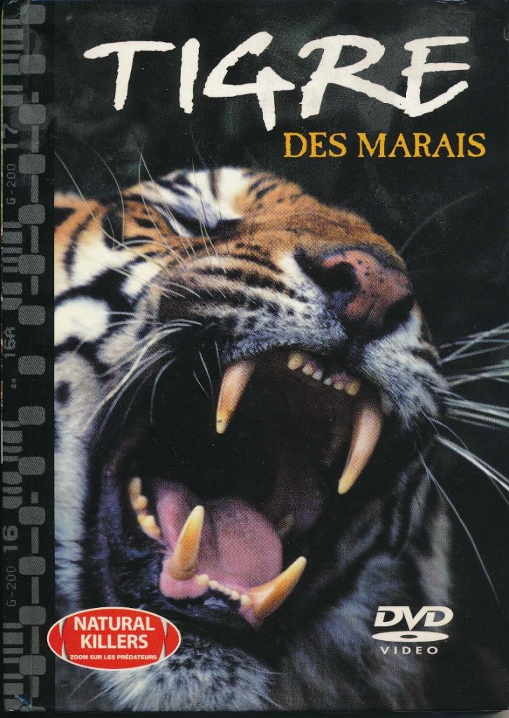 Titre de la vidéo DVD : Tigres des marais, Tous les âges, Enlèvement ou Envoi, Comme neuf, Nature