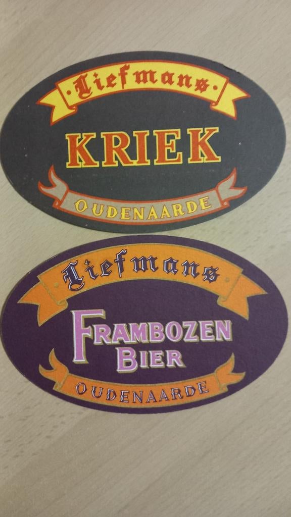 Bierviltjes Liefmans (721), Verzamelen, Ophalen of Verzenden, Zo goed als nieuw