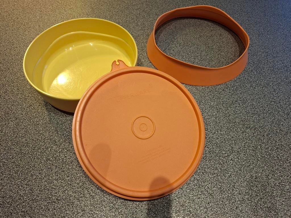 Tupperware eetbordje peuter of baby, Ophalen of Verzenden, Zo goed als nieuw