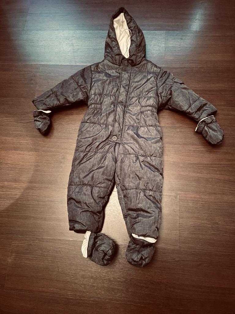 Baby winter ski jas kind met wanten en kous schoentjes, Ophalen, C&A, Jongen of Meisje, Nieuw