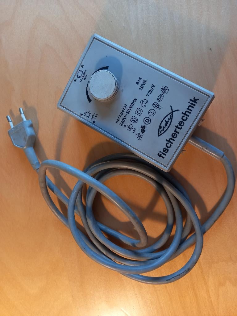 Transformator Fischertechnik, Ophalen of Verzenden, Gebruikt, Bouwen