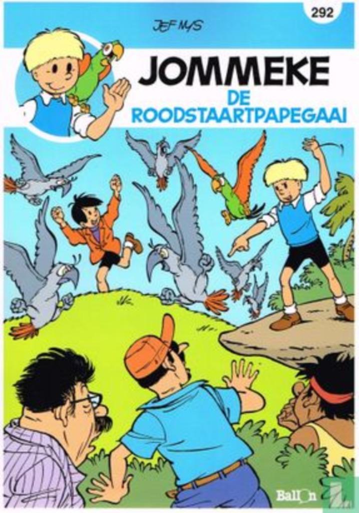 de roodstaart papegaai nr 292, Une BD, Enlèvement ou Envoi, Neuf, Jef Nys