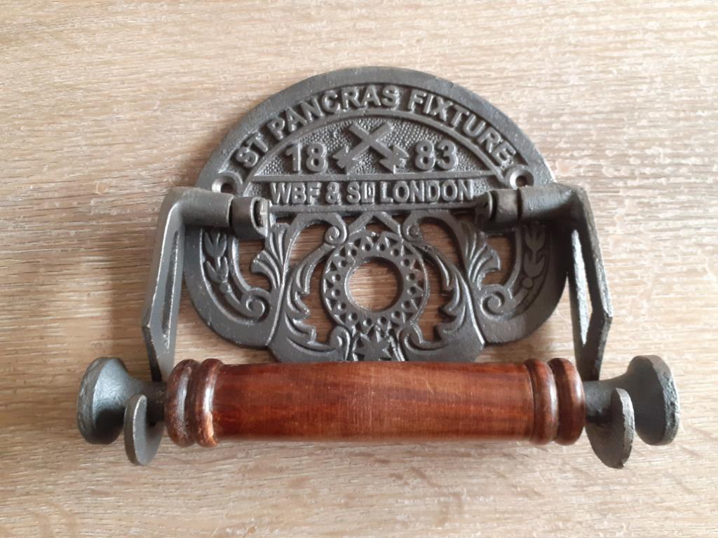 toiletrolhouder vintage, Maison & Meubles, Enlèvement ou Envoi, Comme neuf