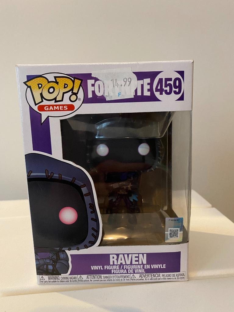 Funko Pop Raven Collection Fortnite n459, Ophalen of Verzenden, Zo goed als nieuw