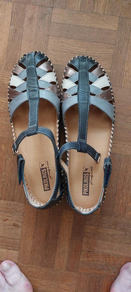 Sandales neuves Pikolinos, modèle Cadaqués en cuir, Enlèvement, Neuf