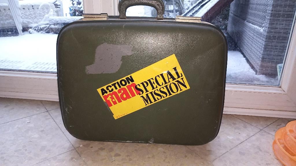 Valise action man palitoy, Collections, Jouets, Enlèvement, Utilisé