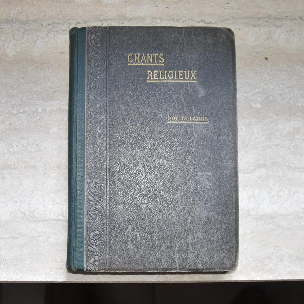 chant religieux 1929, Antiquités & Art, Antiquités | Livres & Manuscrits, Envoi