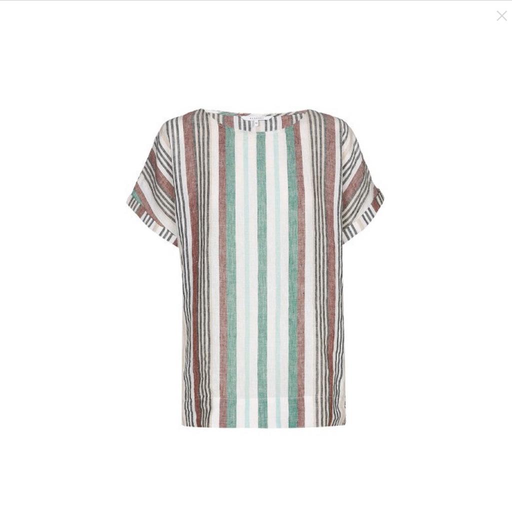 XANDRES GOLD, Prachtige linnen bloes, NIEUW, maat 50/52, Kleding | Dames, XANDRES GOLD, Ophalen of Verzenden, Nieuw