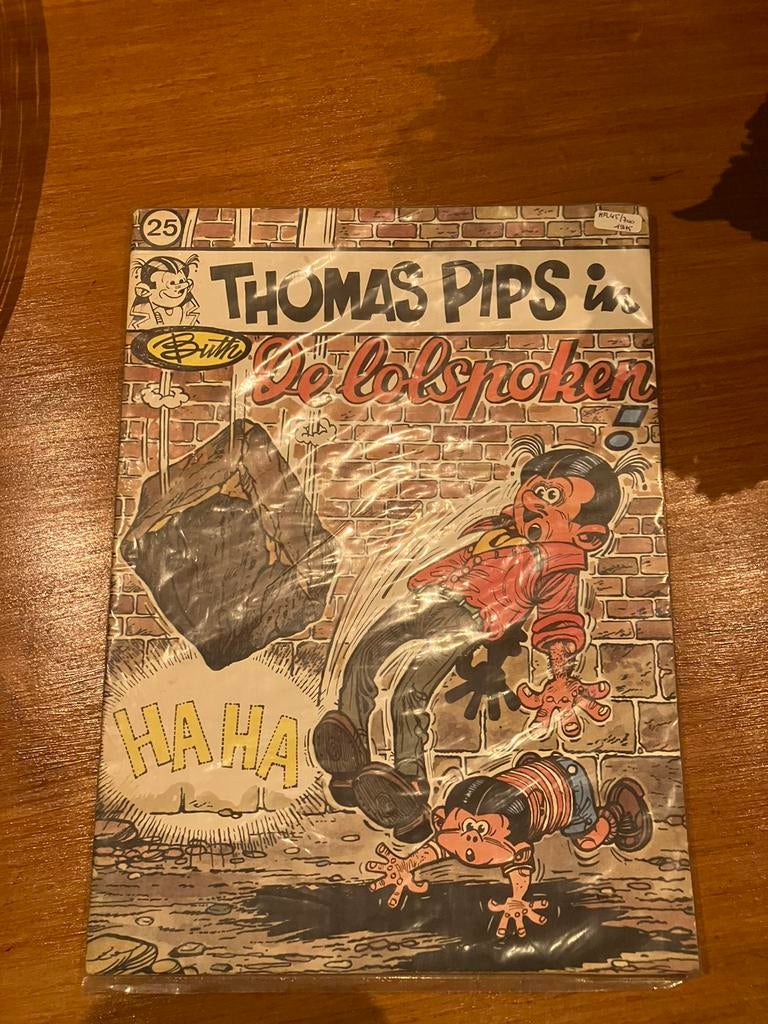 Thomas Pips 25 de lolspoken eerste druk, Boeken, Stripverhalen, Ophalen of Verzenden